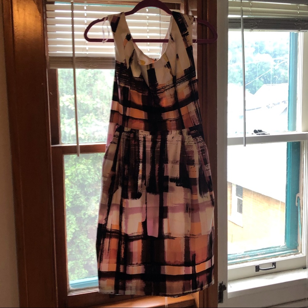 Worn once! Maggy London Exposed Zipper Dress.
